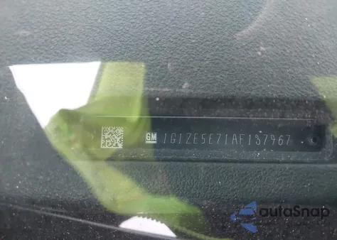 2010 Chevrolet Malibu Ltz из США, поврежденный, VIN 1G1ZE5E71AF137967